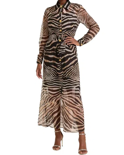 Linda Charm Shirtdress In Multi