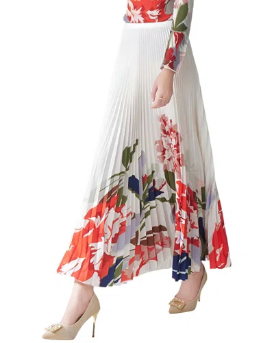 Linda Charm Skirt In White