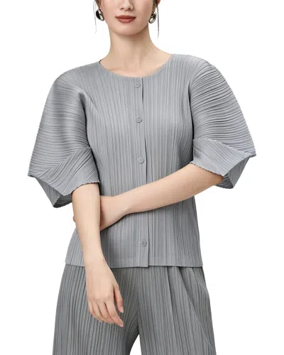 Linda Charm Top In Gray