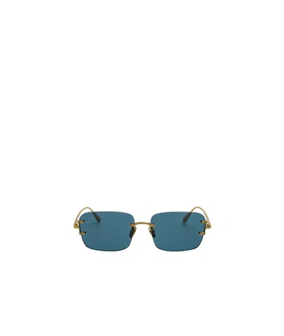Linda Farrow Adjustable Sunglasses In Blue