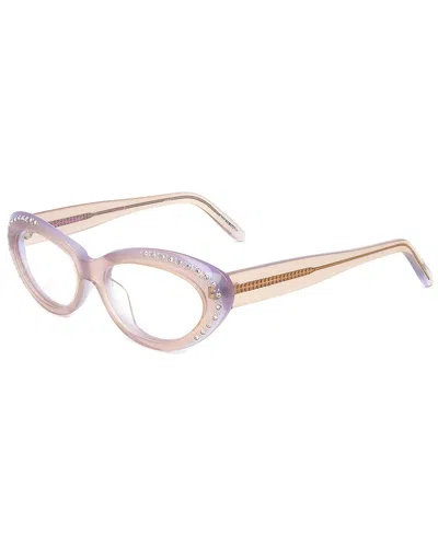 Linda Farrow Agent Provocateur By  Women's Ap20 53mm Optical Frames In Pink
