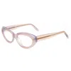 Linda Farrow Agent Provocateur By  Women's Ap20 53mm Optical Frames