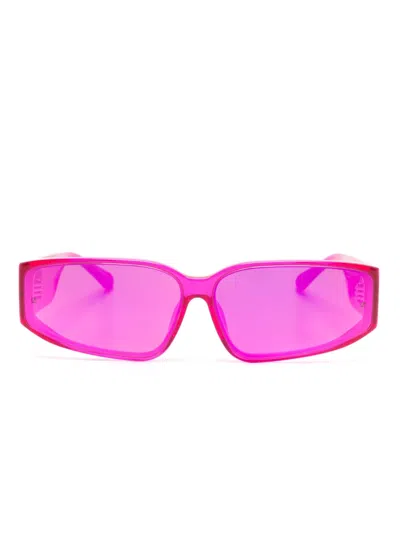 Linda Farrow Alexis Cat-eye Sunglasses In Pink