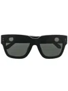 Linda Farrow Amber Sunglass In Black