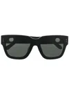 Linda Farrow Amber Sunglass In Black