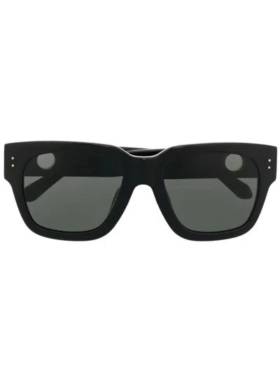 Linda Farrow Amber Sunglass In Black