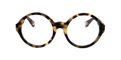 Linda Farrow Ann Demeulemeester Ad7 C9 Women's Glasses Tortoiseshell Size 53 - Free Lenses - Blue Light Block Ava In Dark Tortoise