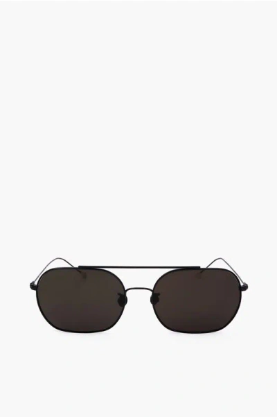 Linda Farrow Ann Demeulemeester Aviator Sunglasses With Extra Slim Frame