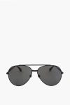 Linda Farrow Ann Demeulemeester Aviator Sunglasses With Metal Frame