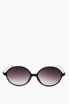 Linda Farrow Ann Demeulemeester Oval Sunglasses With Metal Rods