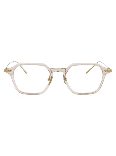 Linda Farrow Ash/lightgold/ Acetate Glasses