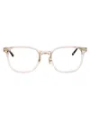 Linda Farrow Ash/t-shell/lightgold/ Acetate Glasses In Neutral
