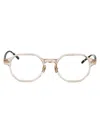 Linda Farrow Crystal Havana Acetate Glasses In Crystal Havana