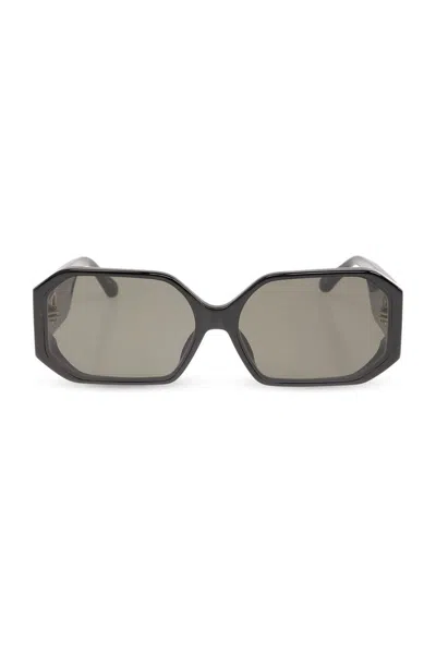 Linda Farrow Bailey Square Frame Sunglasses In Black