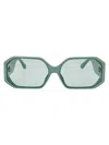 Linda Farrow Sunglasses In Green