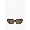 Linda Farrow Dries Van Noten Clubmaster Sunglasses