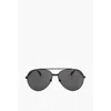 Linda Farrow Ann Demeulemeester Aviator Sunglasses With Metal Frame