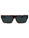 Linda Farrow Sunglasses Lfl1501 C3 Sun C3 In Darkt-shell/lightgold/deepgreen
