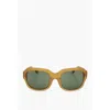 Linda Farrow Dries Van Noten Rectangular Sunglasses With See Through