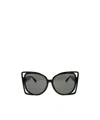 Linda Farrow Butterfly Frame Sunglasses