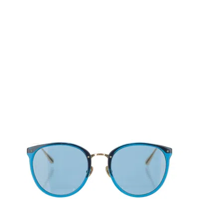 Linda Farrow Calthorpe Sunglasses In Blue