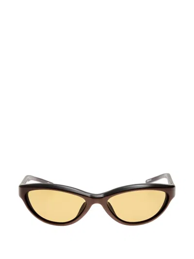 Linda Farrow Cat Eye-frame Sunglasses In Brown