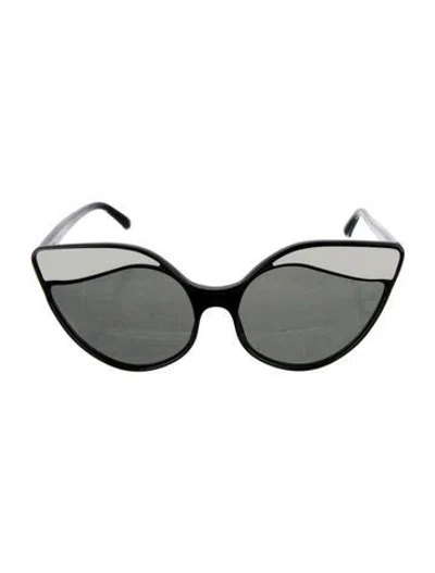 Pre-owned Linda Farrow Cat-eye Tinted Sunglasses In Multi