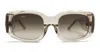 Linda Farrow Celeste - Ash / Rose Gold Sunglasses In Neutral