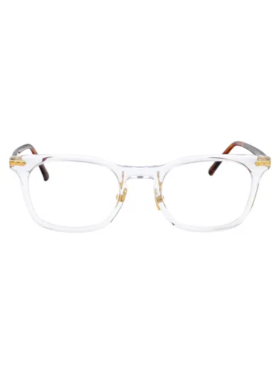 Linda Farrow Clear/t-shell/yellowgold/ Acetate Glasses