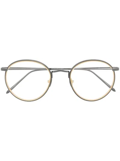 Linda Farrow Comer Round-frame Glasses