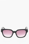 Linda Farrow Cut Out Deni Sunglasses With Gradient Lens