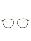Linda Farrow Danilo Glasses In Gold