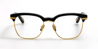 Linda Farrow Darin Lfl1518 C4 Men's Glasses Gold Size 54 - Free Lenses - Blue Light Block Available In Transparent