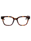 Linda Farrow Darkt-shell/lightgold/optical Acetate Glasses In Brown