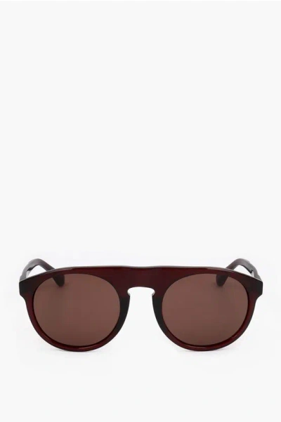 Linda Farrow Dries Van Noten Aviator Sunglasses With Plastic Frame