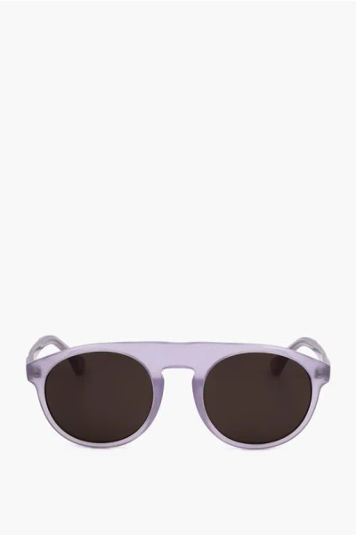 Linda Farrow Dries Van Noten Aviator Sunglasses With Plastic Frame