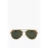 Linda Farrow Dries Van Noten Aviator Sunglasses With Plastic Frame
