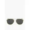 Linda Farrow Dries Van Noten Aviator Sunglasses With Slim Rods