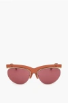 Linda Farrow Dries Van Noten Clubmaster Sunglasses With V-shaped Bridge