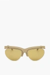 Linda Farrow Dries Van Noten Clubmaster Sunglasses With V-shaped Bridge