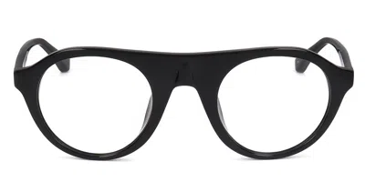 Linda Farrow Dries Van Noten Dvn63 C10 Men's Glasses Black Size 49 - Free Lenses - Blue Light Block Available