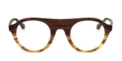 Linda Farrow Dries Van Noten Dvn63 C7 Men's Glasses Brown Size 49 - Free Lenses - Blue Light Block Available