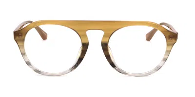 Linda Farrow Dries Van Noten Dvn65 C11 Men's Glasses Brown Size 53 - Free Lenses - Blue Light Block Available