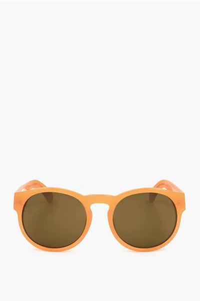 Linda Farrow Dries Van Noten Pantos Sunglasses With Matte Frame