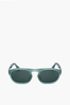 Linda Farrow Dries Van Noten Pantos Sunglasses With Matte Frame