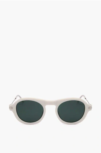 Linda Farrow Dries Van Noten Pantos Sunglasses With Metal Rods