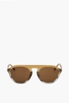Linda Farrow Dries Van Noten Pantos Sunglasses With Straight Bridge