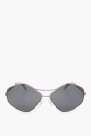 Linda Farrow Dries Van Noten Pentagonal Sunglasses With Double Bridge