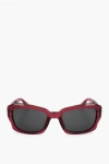 Linda Farrow Dries Van Noten Rectangular Sunglasses With Plastic Frame