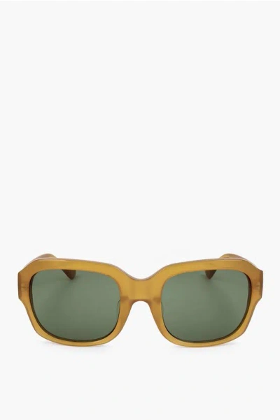 Linda Farrow Dries Van Noten Rectangular Sunglasses With See Through